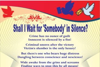 Shall I Wait for 'Somebody' in Silence?