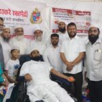 Blood Donation Camp at MMERC, Mumbai under '#ProphetForAll' Campaign