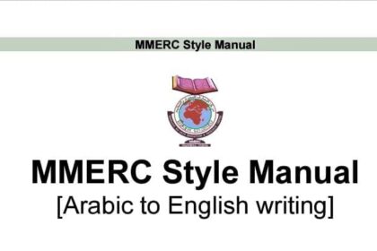 MMERC Style Manual: An Academic Milestone for Islamic Authors