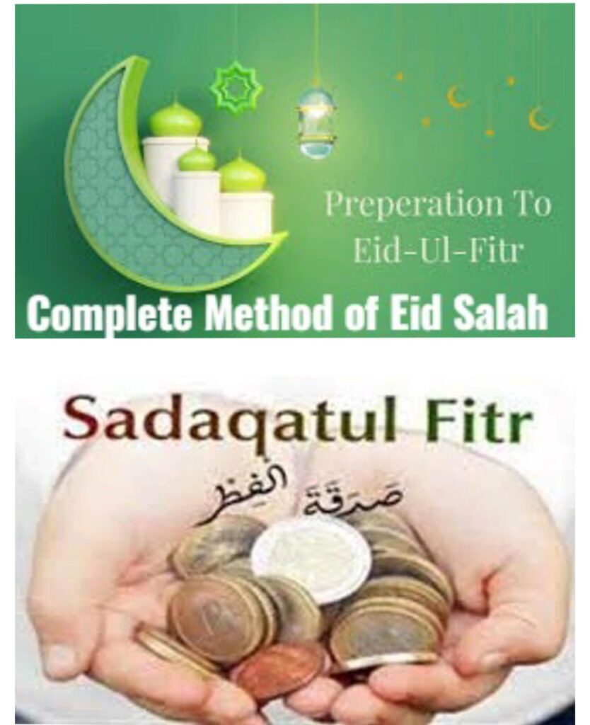 Preparation for Eidul Fitr and Sadaqatul Fitr