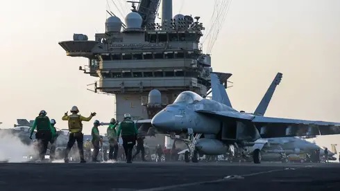 US Navy Fighter Jet Lost at Sea After Sudden Turn to Evade Houthi Attack