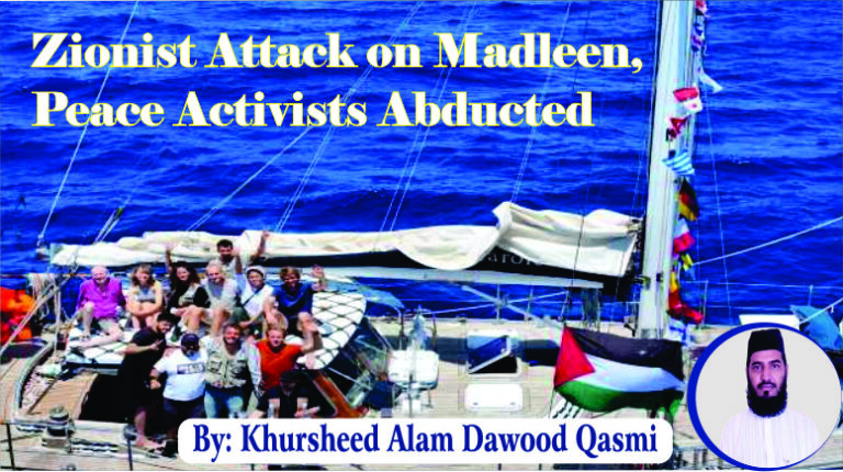 Zionist Attack on Madleen, Peace Activists Abducted