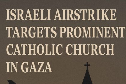 Israeli Airstrike Targets Prominent Catholic Church in Gaza