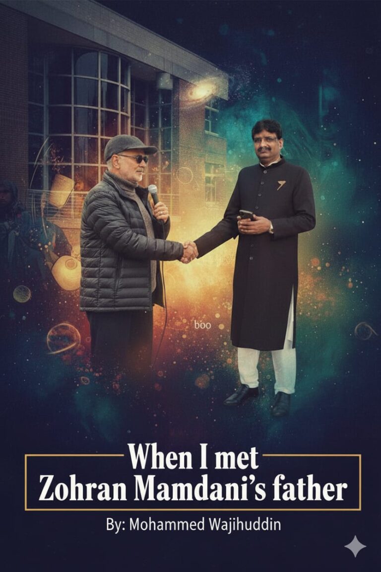 When I met Zohran Mamdani's father