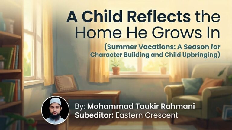 A Child Reflects the Home He Grows In